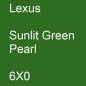 Preview: Lexus, Sunlit Green Pearl, 6X0.